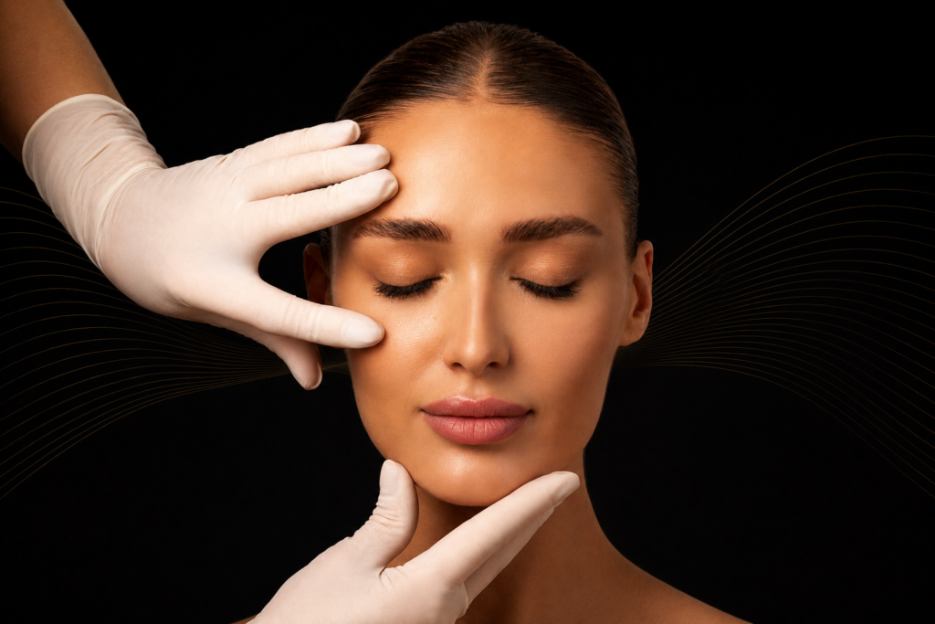 Dermal filler consultation and facial assessment