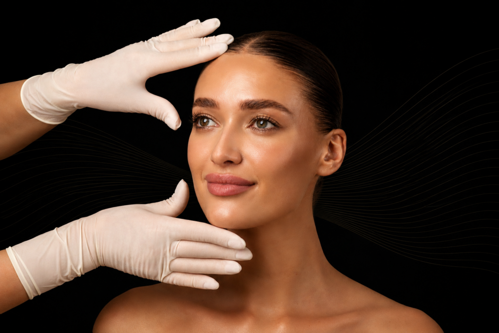 Skin biostimulator consultation and facial assessment